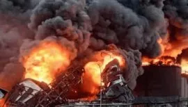 Укриана ја погоди руската рафинерија во Омск, еден од клучните руски капацитети за преработка на нафта