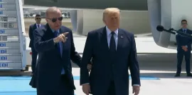 Трамп пристигна на самитот на НАТО додека лидерите се обидуваат да покажат дека се сериозни во врска со одбраната