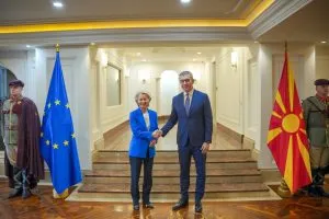 Ако се најде решение со Бугарија, Македонија многу бргу ќе напредува во ЕУ интеграциите, најави Фон дер Лајен